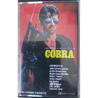 Fita Cassete Trilha Sonora Original Cobra (1986)