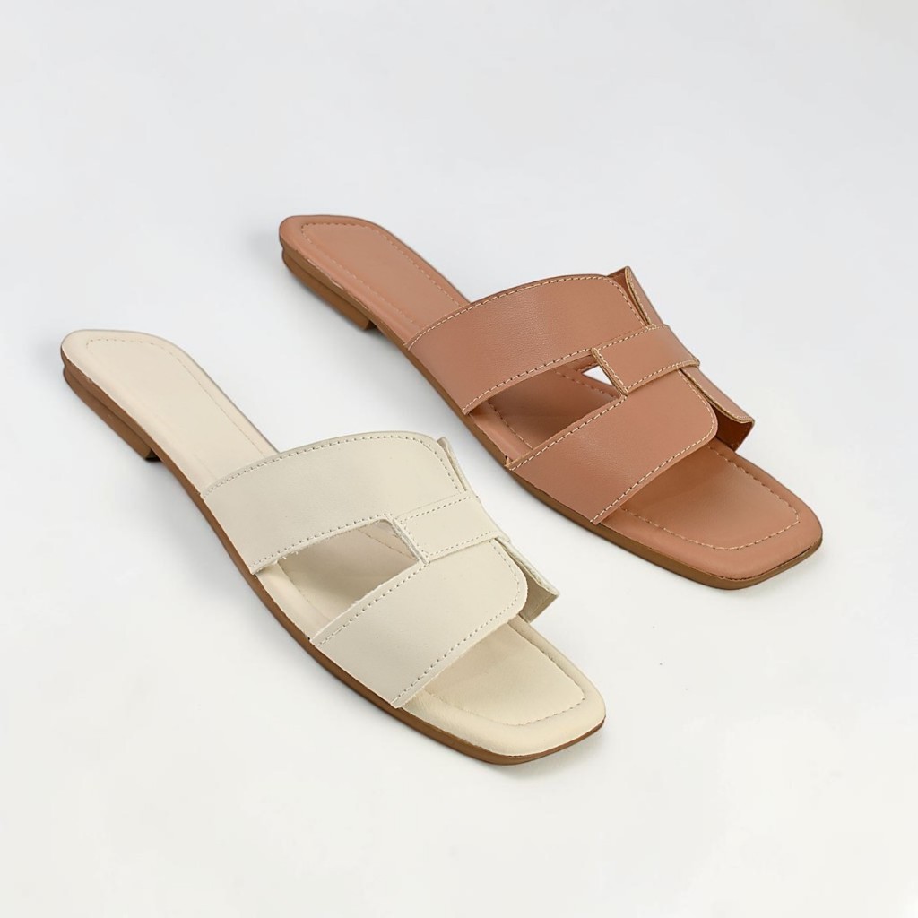 KIT 2 PARES Sandália Rasteira Feminina Adulto Brilho Delicada Lançamento