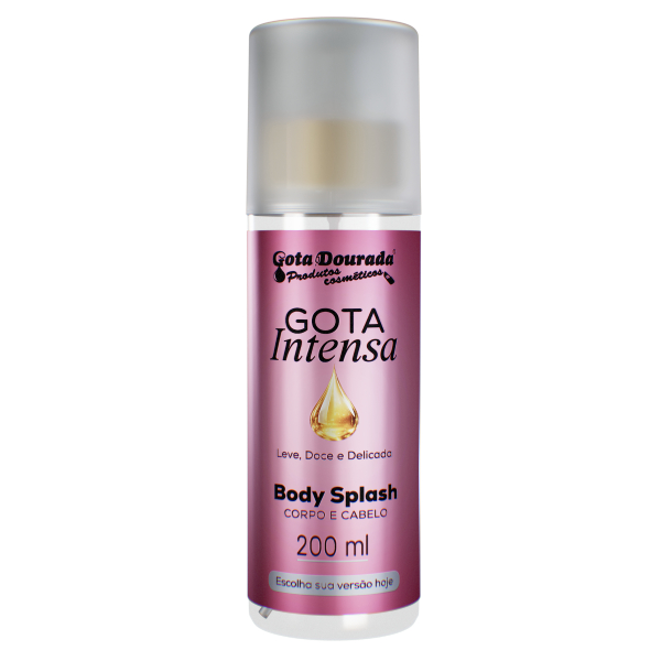 Body Splash Feminino Gota Dourada 200ml - Gota Intensa