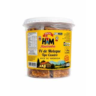 Pé de Moleque Mineirinha Pote c /20 Unid. - 1,1Kg
