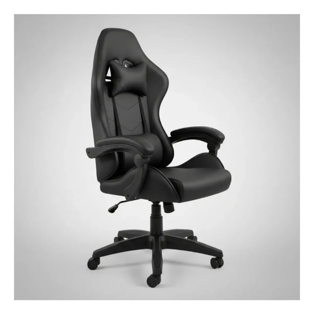 Cadeira Gamer BLACK Reclinável Ergonômica Giratória ERGO MOVE Home Office Setup Gamer
