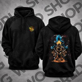 Blusa Moletom Masculina Com Capuz Anime Dragon Ball Goku Todas Tranformações Blusão Casao de Frio Inverno Envio Rápido