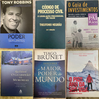 Sebo de Livros Usados - Autoajuda, Romance, Religioso e Diversos