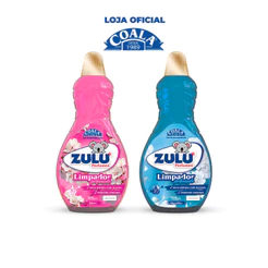 Kit 2 Limpadores Zulu Perfumes 1 Talco + 1 Algodão 500 ml