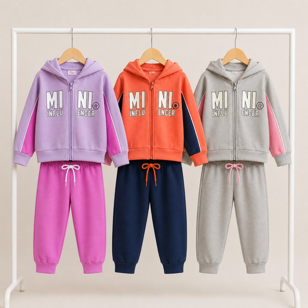 Conjunto Moletom Peluciado Infantil Menina Estampa Fofa Tamanho 1 ao 3 anos Frio Inverno