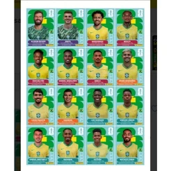 Figurinhas Brasil Copa Do Mundo 2026 Originais Panini - Envio Imediato