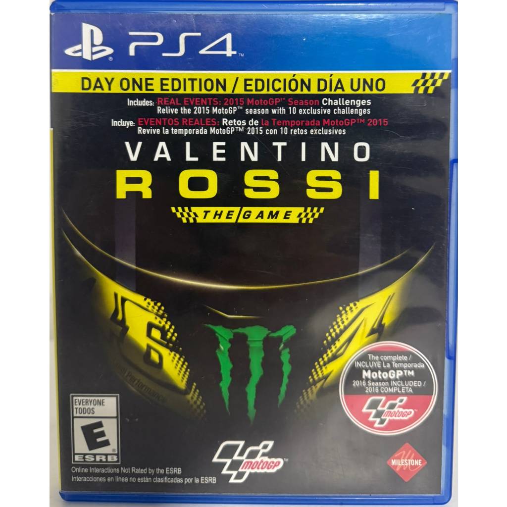 V A L E N T I N O   R O S S I  Edição Day One | Mídia Física | Jogos Originais para PS4