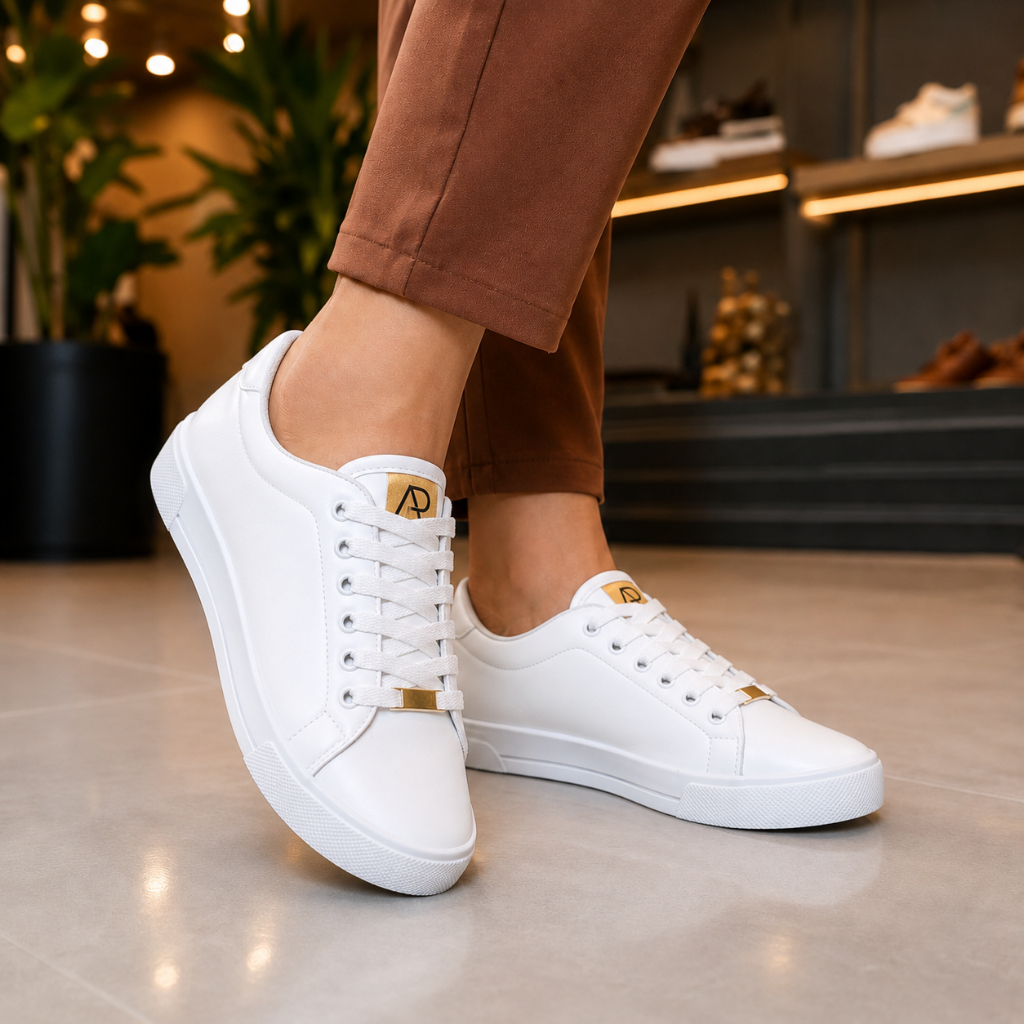 Tênis Feminino Flatform Elegante – Confortável, Moderno e Versátil