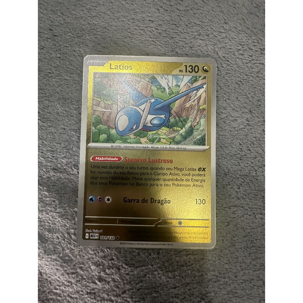 Pokémon TCG Mega Evolução (ME1/132) | Reverse Holo e Holo Dragon | Complete seu Master Set | Original Copag