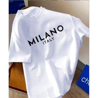 Camisa Infantil 30.1 Camiseta Milano Italy Blusa Manga Curta Criança Malha Algodão Premium