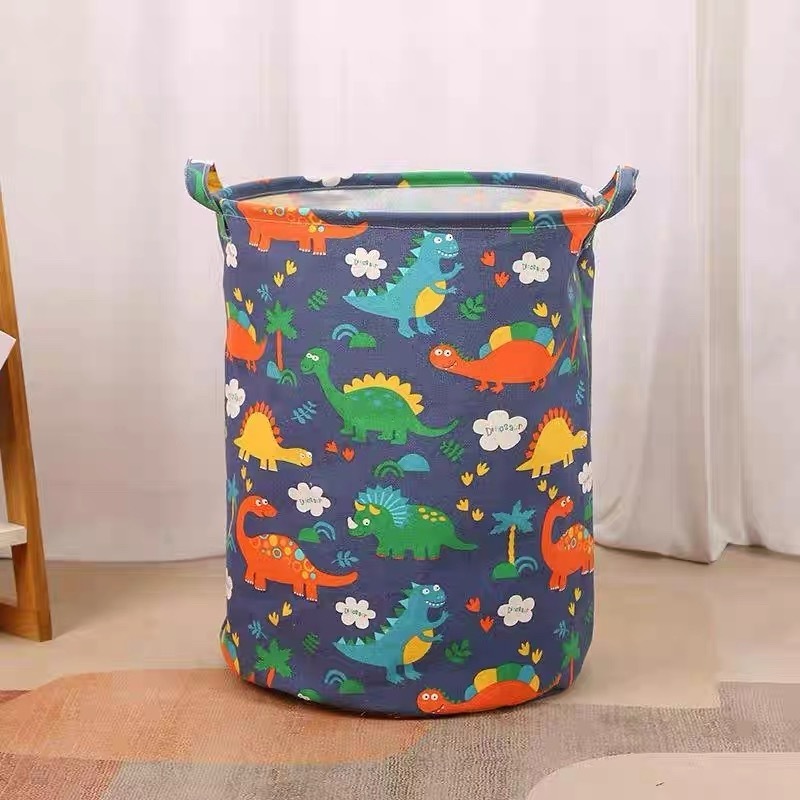 Cesto Organizador Infantil Dobrável Multiuso Para Brinquedos E Roupas Com Alças Reforçadas