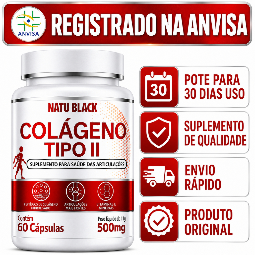 Colágeno Tipo 2 Não Hidrolisado Joelho Ossos Articulação