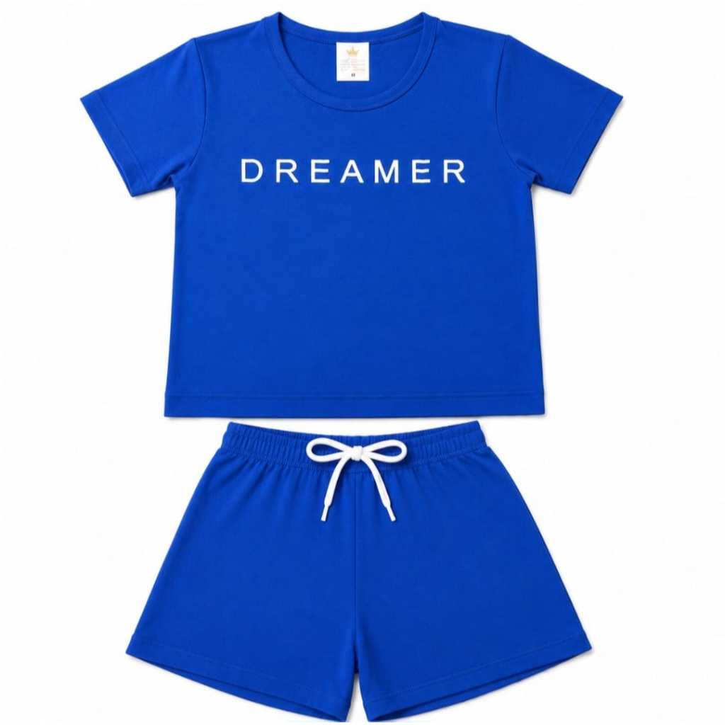 Conjunto Juvenil Feminina Blusas e Bermudas Tam 10 ao 14 anos
