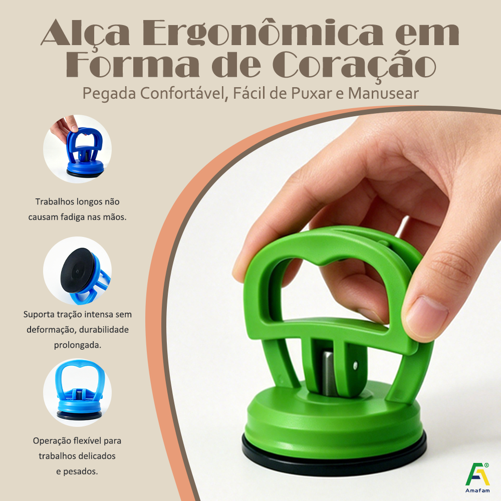 Ventosa de Sucção Pequena 5,7 cm Puxador Desamassar Amassados Carro Reparo de Tela de Celular