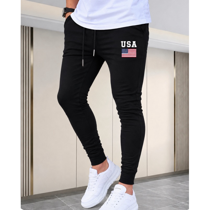 calça jogger wear gyn malha elastano estilosa passeio academia treino