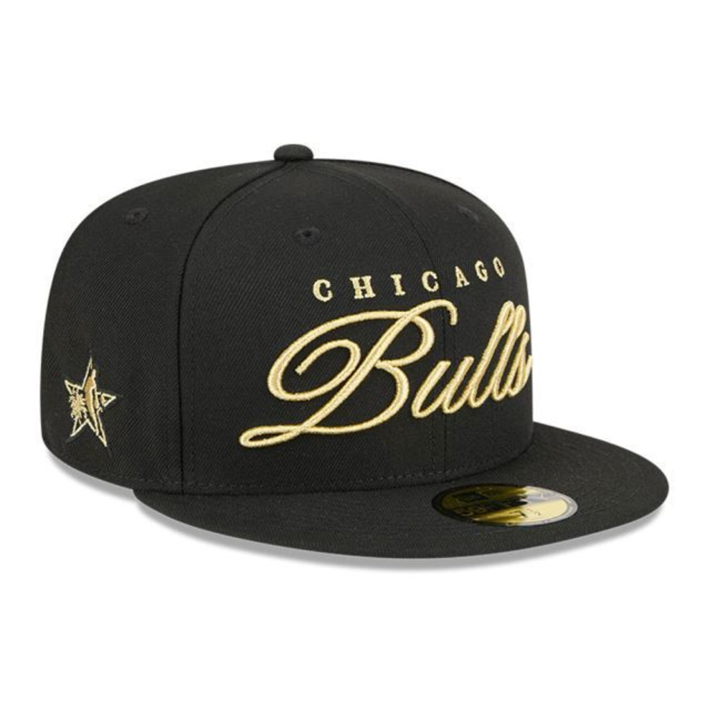 Boné New Era 59FIFTY Chicago Bulls NBA All-Star Game Fan Pack Preto - Original · foto 2