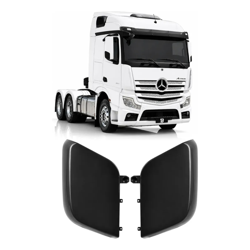 CAPA MENOR RETROVISOR PRETO MB ACTROS APOS 2020