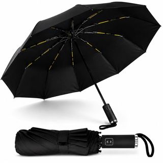 Guarda Chuva Automático Grande Proteção Solar UV Sombrinha Reforçado Blackout Corta Vento…