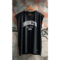 Regata Masculina Machão 100% Algodão Regata Estampada Streetwear Academia Treino Envio Imediato Promoção