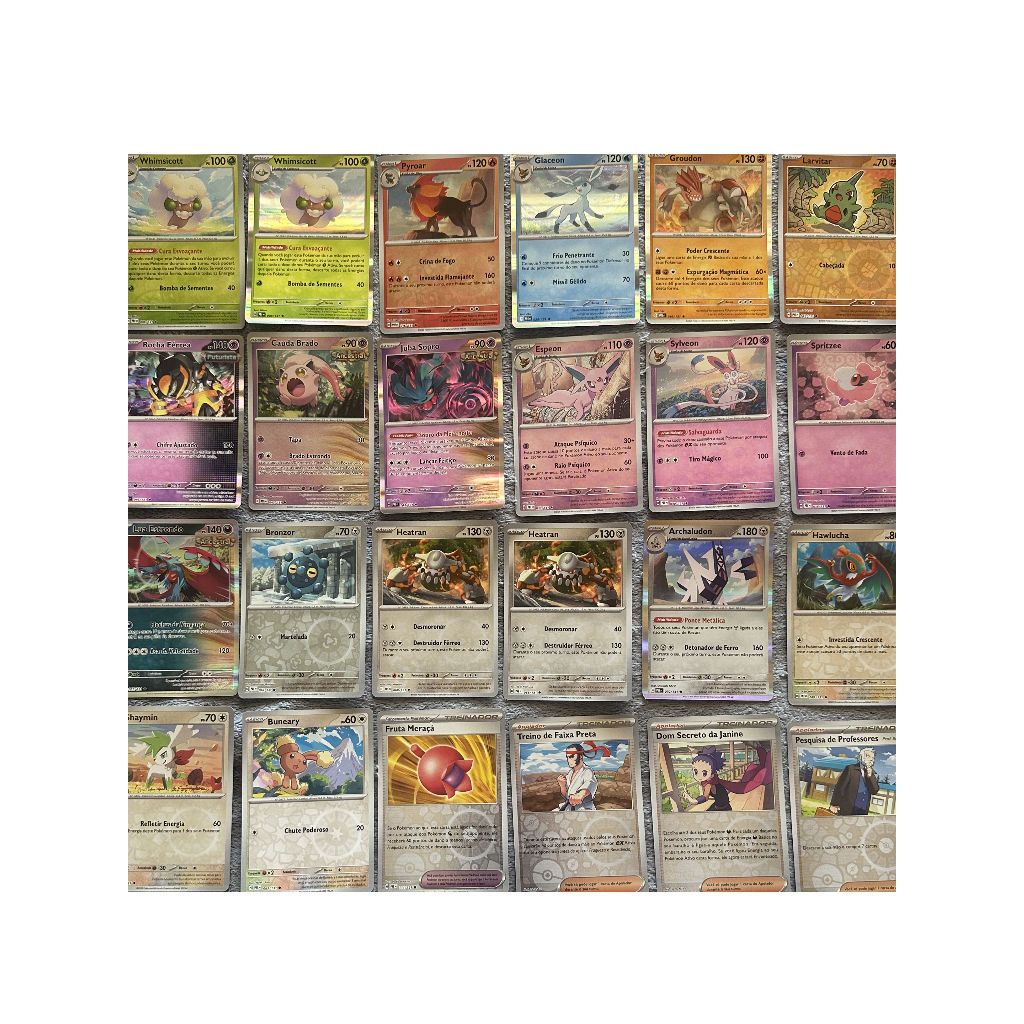Cartas Pokémon Evoluções Prismáticas (131) Reverse Holo e Holo | Master Set | Escolha a Carta