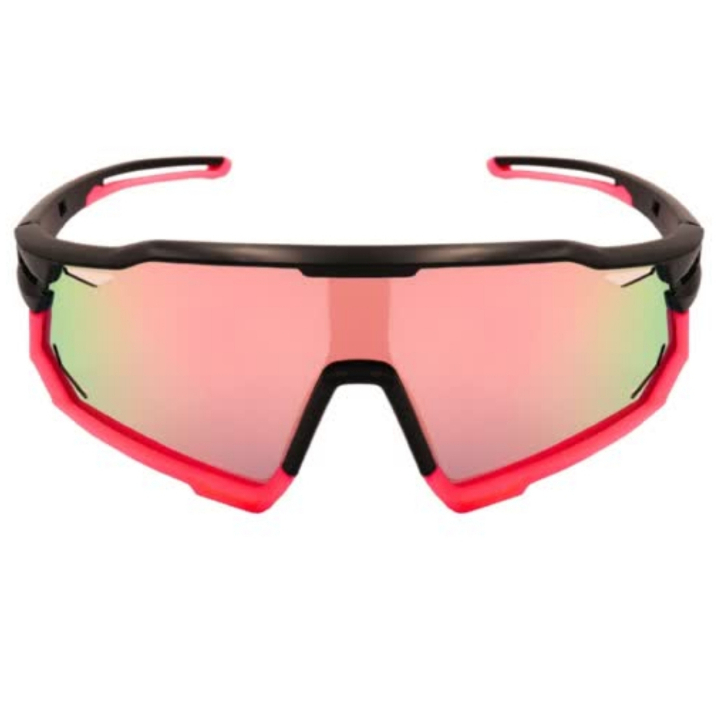 Óculos de Sol Esportivo Polarizado Rosa Espelhado Tendencia Blogueira Corrida Ciclismo uv400 · foto 2
