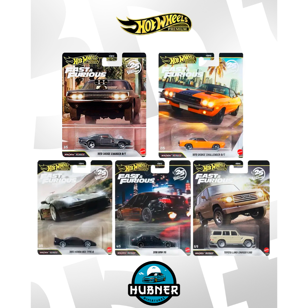 CARRINHO HOT WHEELS PREMIUM | FAST&FURIOUS