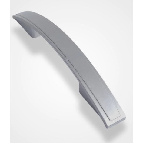Puxador de Móveis Talles 96mm (9,6 cm)Cor Prata Móveis Armário Cozinha Guarda Roupa Puxadores gaveta