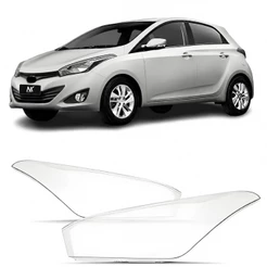 Par/Un Lente Farol Hb20 Hb20s 2012 2013 2014 2015 2016 2017 2018 2019 1ª Linha Novo