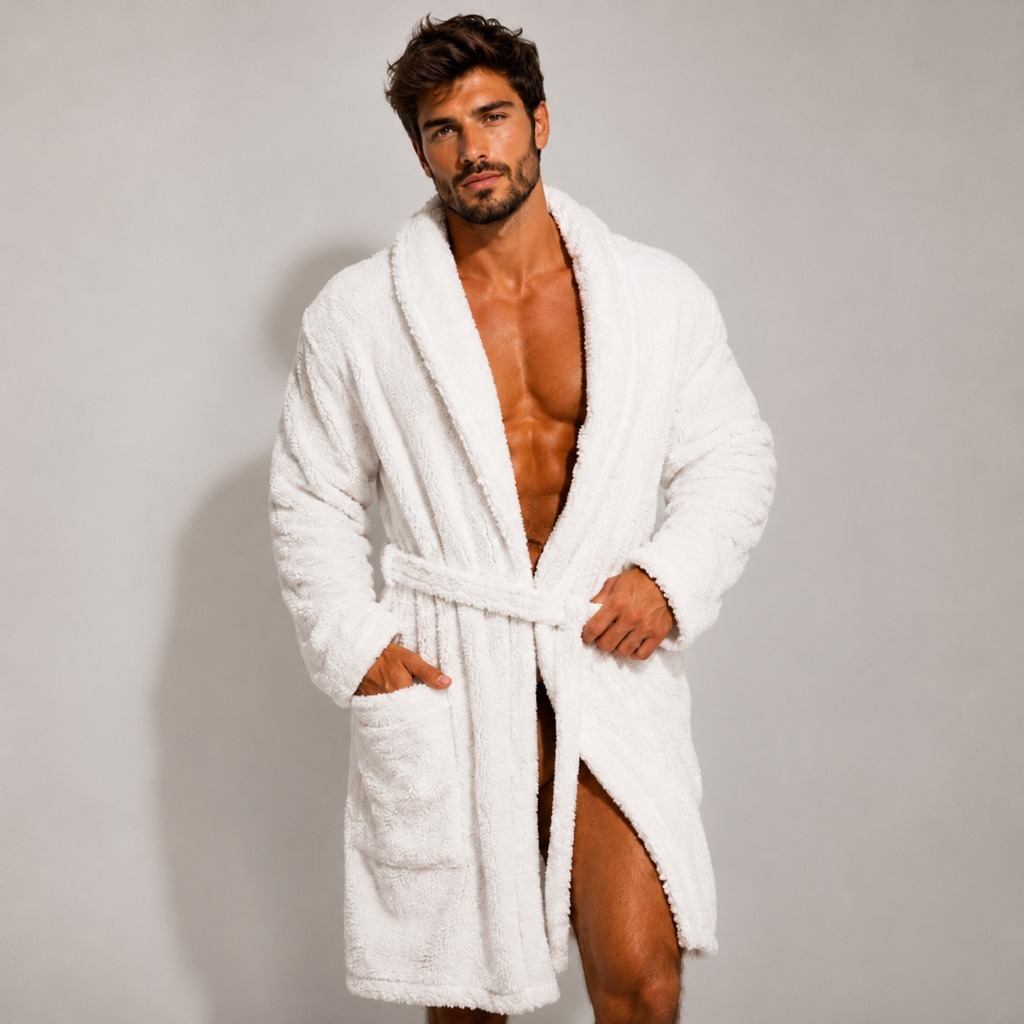 Roupão Teddy Masculino