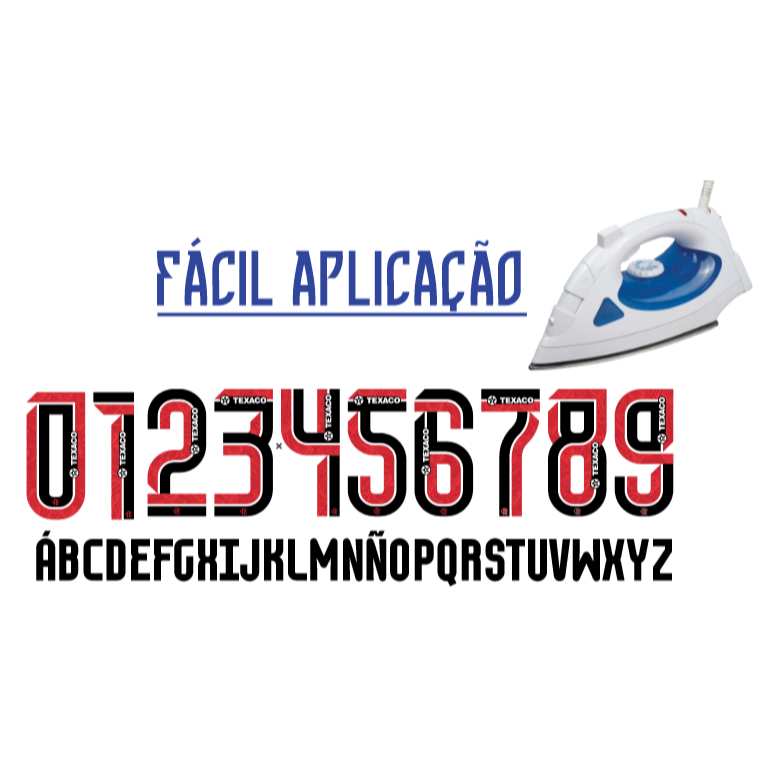 Pach termocolante Para camisas de futebol 2026 fácil Aplicão