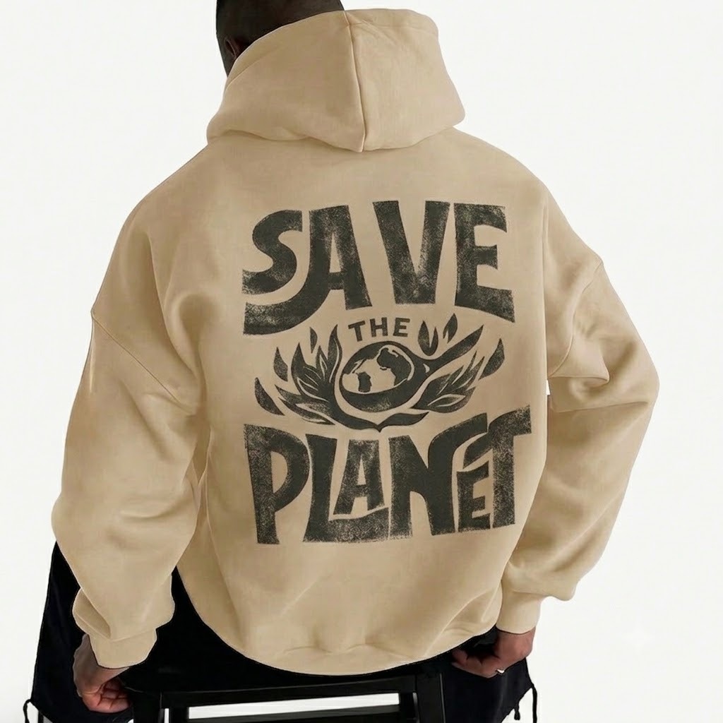 Moletom Blusa de Frio Flanelado Casaco Streetwear Y2K Unissex Capuz Canguru Agasalho Algodão Estampado Premium Inverno