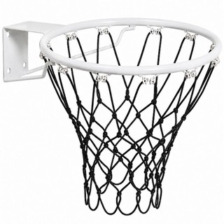 Par de rede de cesta basquete nylon 12 alças fio2