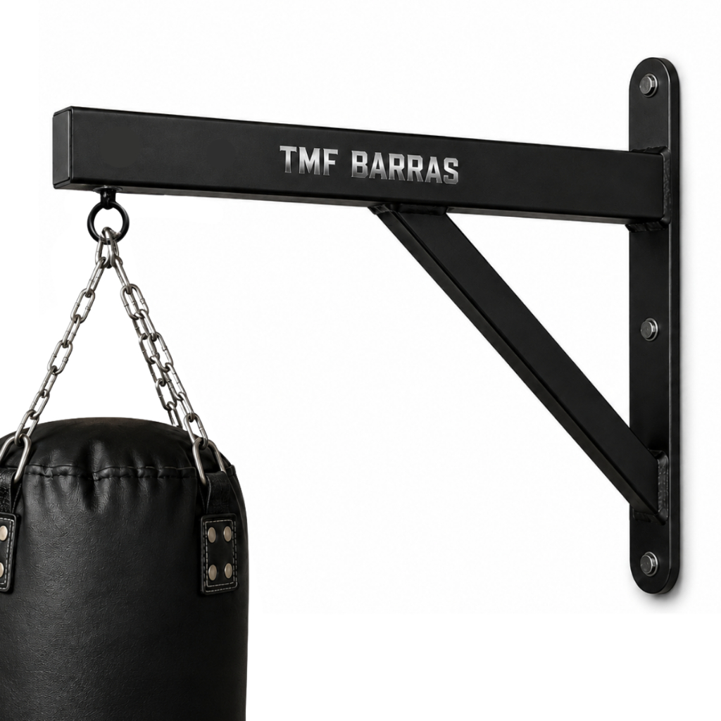 Suporte De Parede Para Saco De Pancada Luta Boxe E Muay Thai