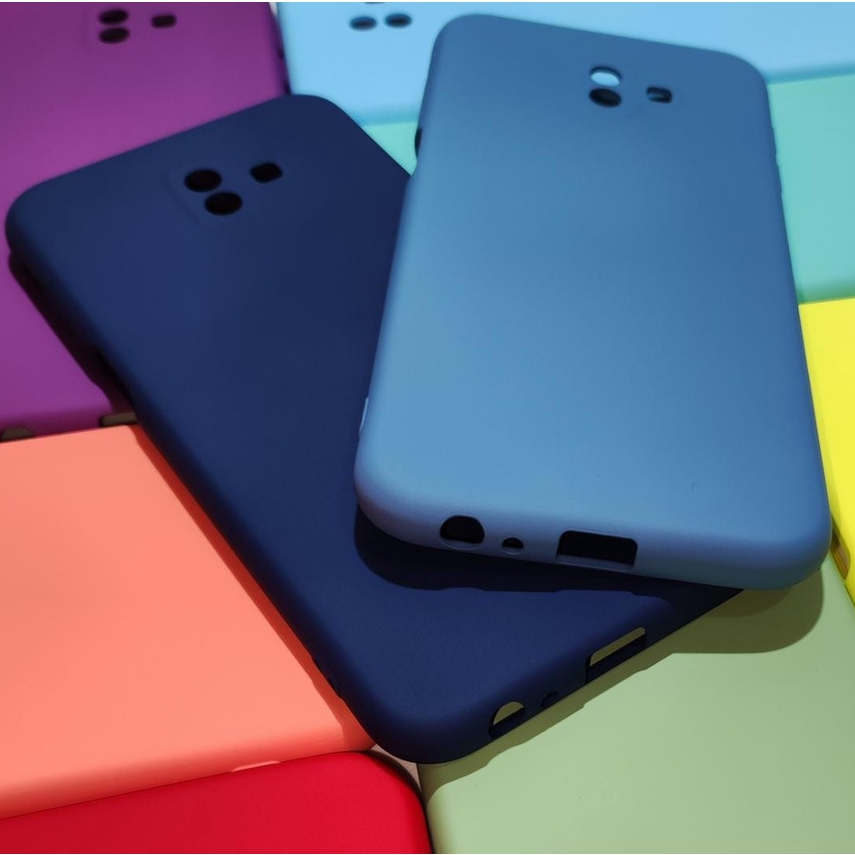 Capa para Samsung Galaxy J6 Plus Silicone Proteção de Câmera Interior Aveludado Macia TPU Premium