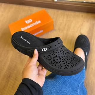 Babuche Clog Nellie Boaonda Ortopédico Anatômico Feminino Fascite Plantar Esporão Respirável Confortável Macio