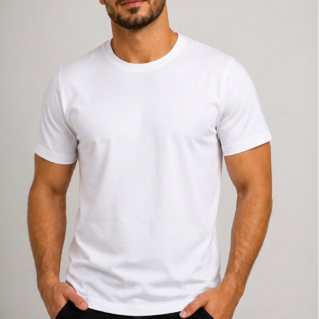 Camiseta Masculina Básica 100% Algodão Premium Gola Redonda Casual Academia Trabalho Básica. Para o dias dos pais.