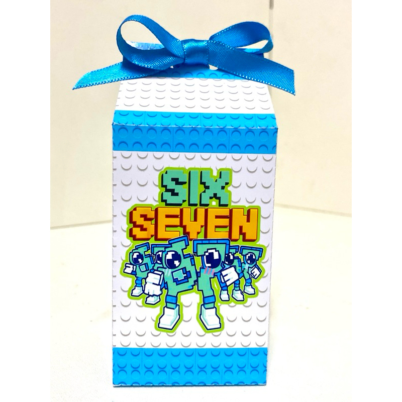 Kit 10/15/20 Caixas Milk Six Seven 67 Personalizadas Kit Festa Infantil Lembrancinha Só um bolinho (Papel Fotografico)