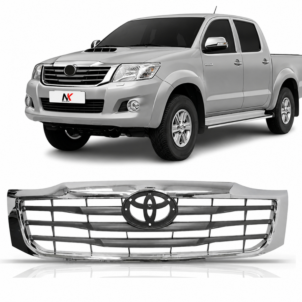 Grade Central Radiador Hilux 2012 2013 2014 2015 PickUp 1ª Linha Novo