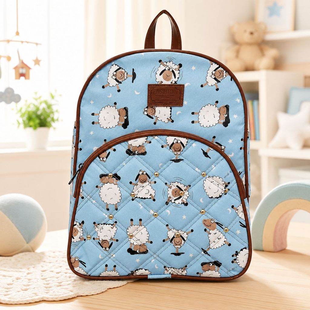 Mochila bolsa Infantil Maternidade menino menina - Espaçoso, Alças Ajustáveis e Estampas Divertidas