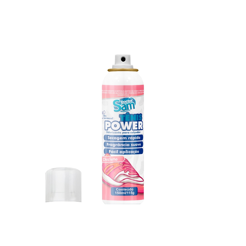 SPRAY TIRA CHULÉ ODORIZADOR DE CALÇADOS - TÊNIS POWER 150ml/115g