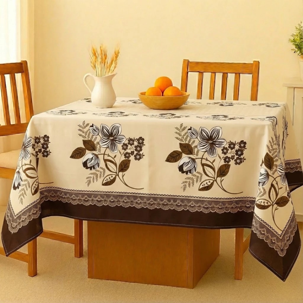 Lençol De Mesa 4 Cadeira Retangular 1,00m X 1,50m Estampado Toalha De Mesa