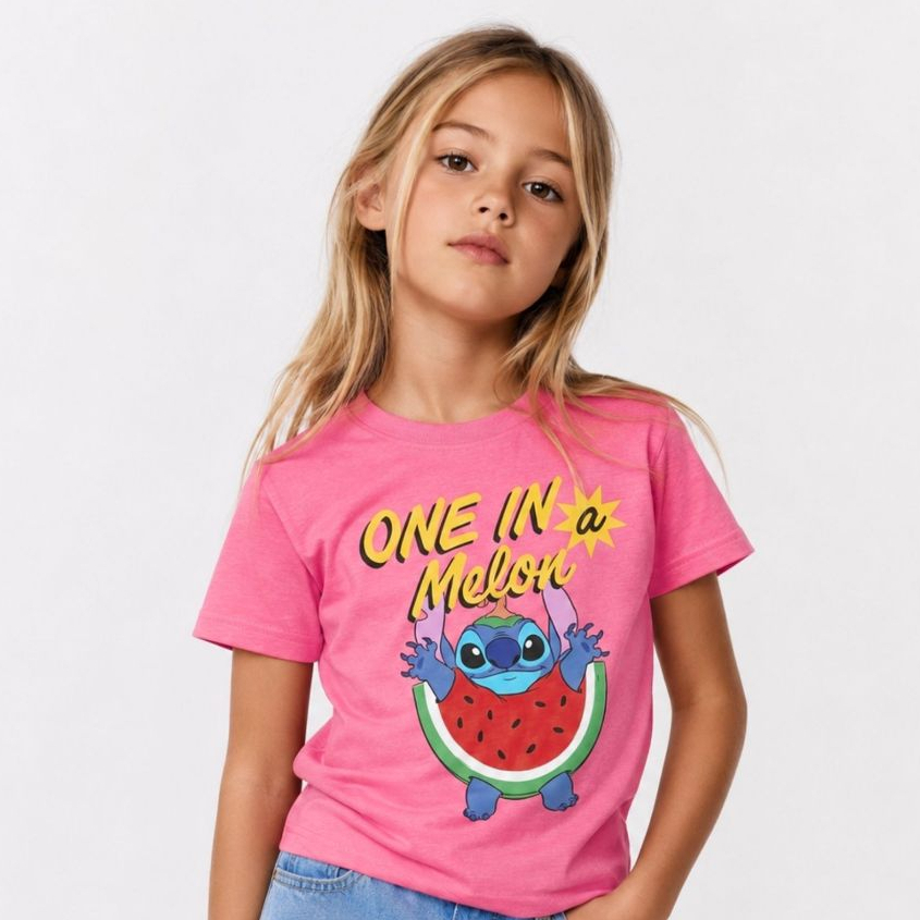 Blusa Infantil Menina Em Algodão Confortável Estampadas Tamanho 04 a 10 Anos Roupa Infantil Feminina