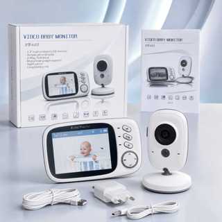 Babá Eletrônica VB603 Monitor de Bebê com Câmera Visão Noturna Aúdio Sem Fio Wi-Fi Temperatura Berçário e Quarto filho