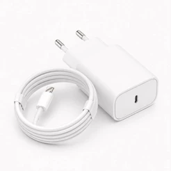 Carregador iPhone Original Turbo 20W USB C Lacrado iPhone 11 12 13 14 Xr Pro iPad Android Leve