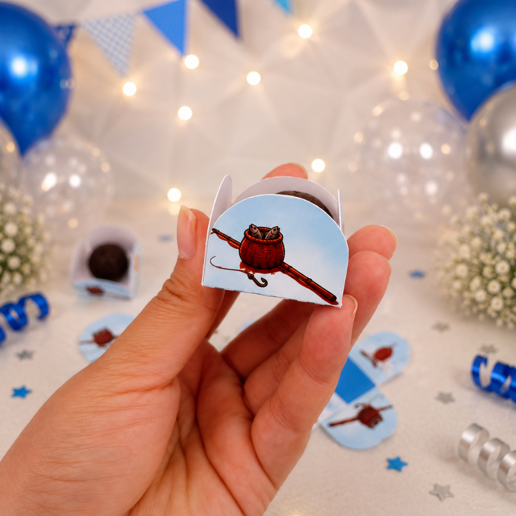 FORMINHA DE DOCES TU ÉS PEDRO PERSONALIZADA/TU ES PEDRO/LEMBRANCINHAS DE FESTA/ANIVERSÁRIO/FORMINHA PERSONALIZADA