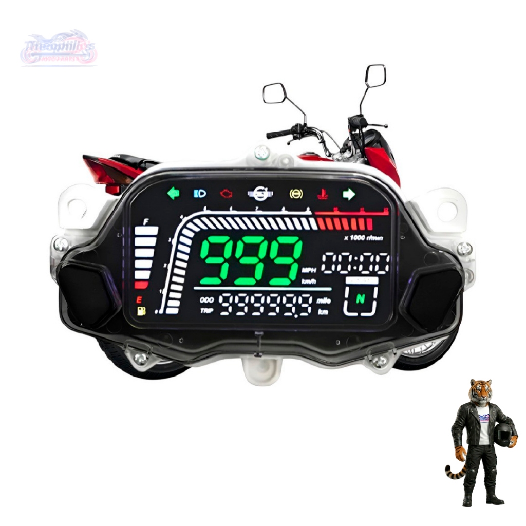 Painel Para Honda FAN160 Titan 160 Blackout Cg160 Start 16 A 23 Ventilador 160 Instrumento Completo