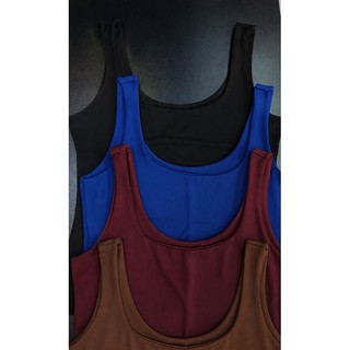 Regata Feminina Blusinha Decote  Slim Fit Justinha Suplex Básica Lisa Confortável Elegante