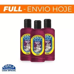 Kit 3 Limpadores Coala Orquídea Negra 120 ml