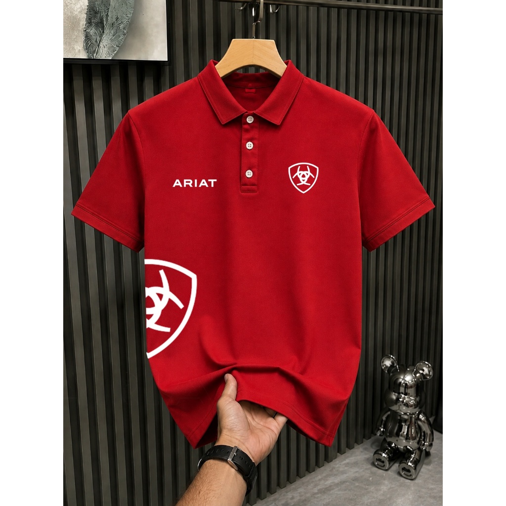 Camisa Polo Ariat Country Masculina Malha Piquet — imagem 2 de 2