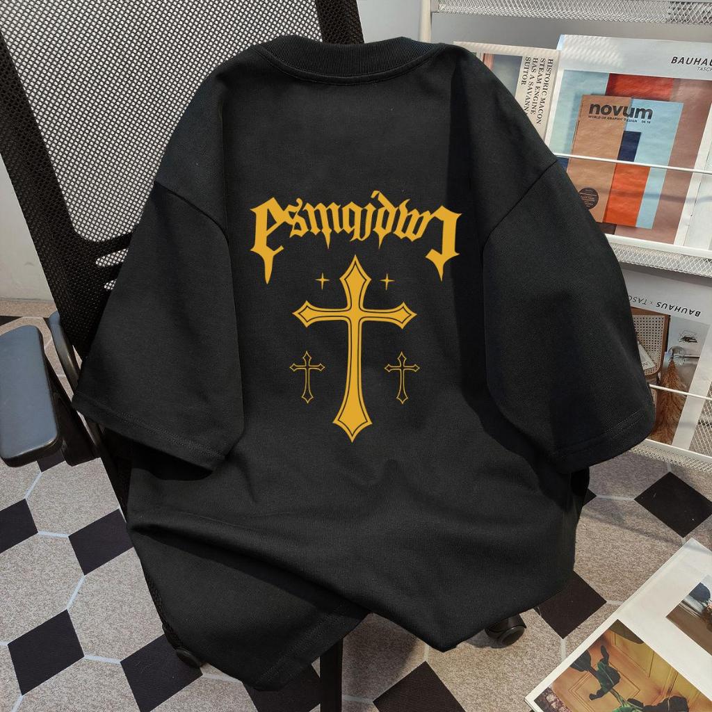 Camiseta Casual Masculina Oversized 100% Algodão  Streetwear  Respirável Envio Rapido SP C2850